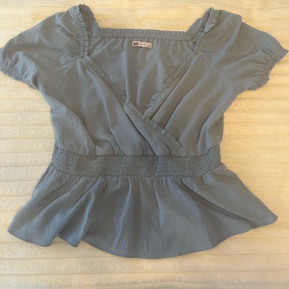 Light Blue Blouse